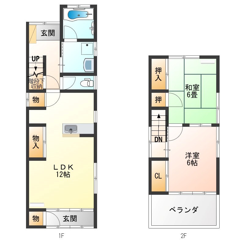 東原町戸建 間取り