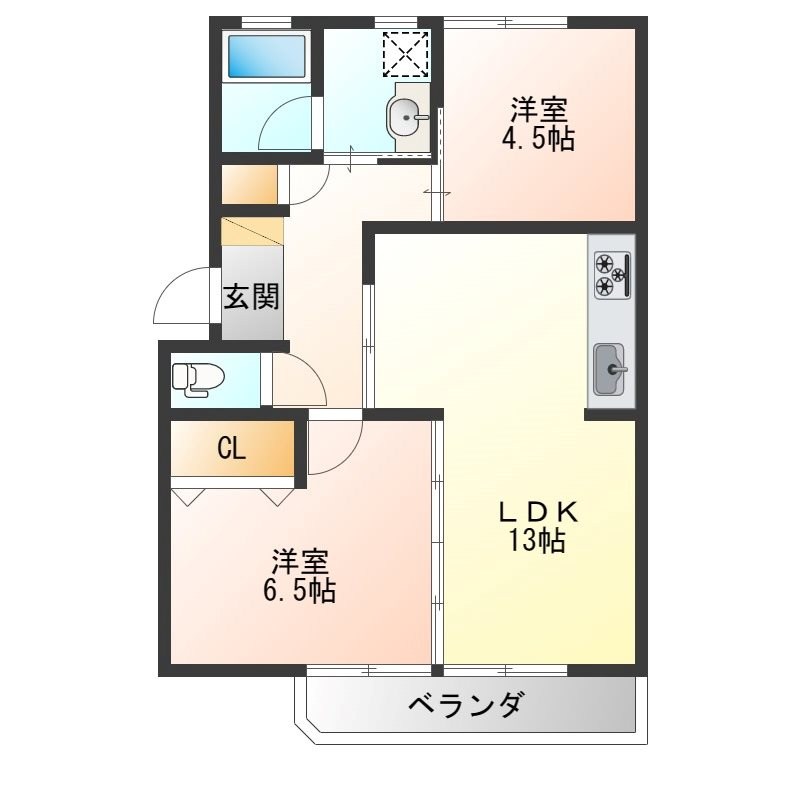 ロワールレジデンスⅢ 間取り図