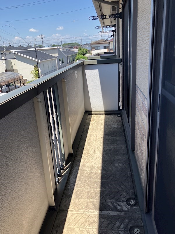 ディアクレストB ベランダ