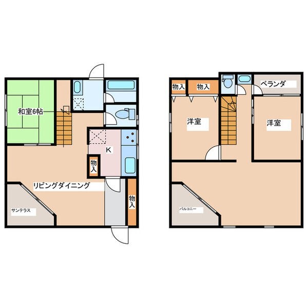 岩藤貸家 間取り