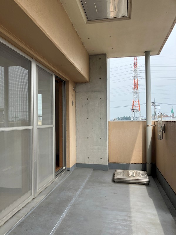 クロワサンス ベランダ