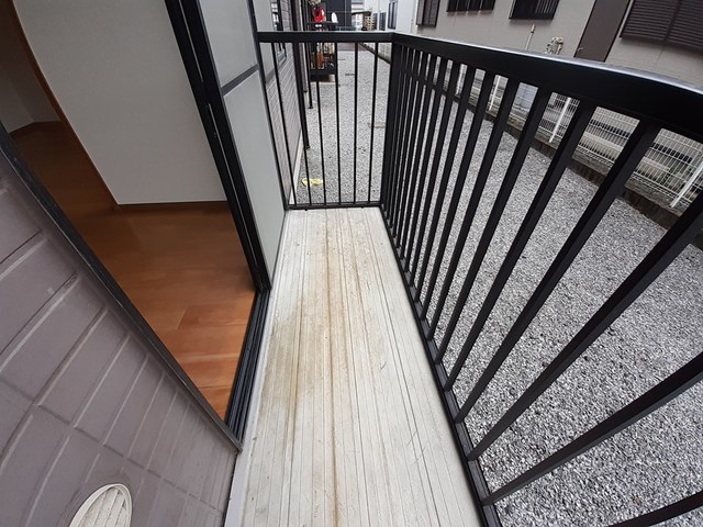 レジデンスイセヤマＡ ベランダ