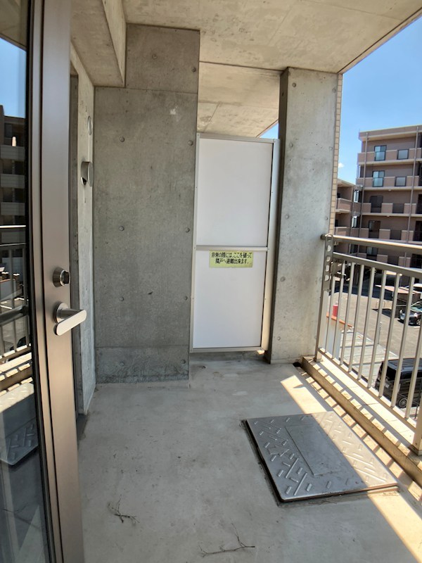 ファインクレストM ベランダ