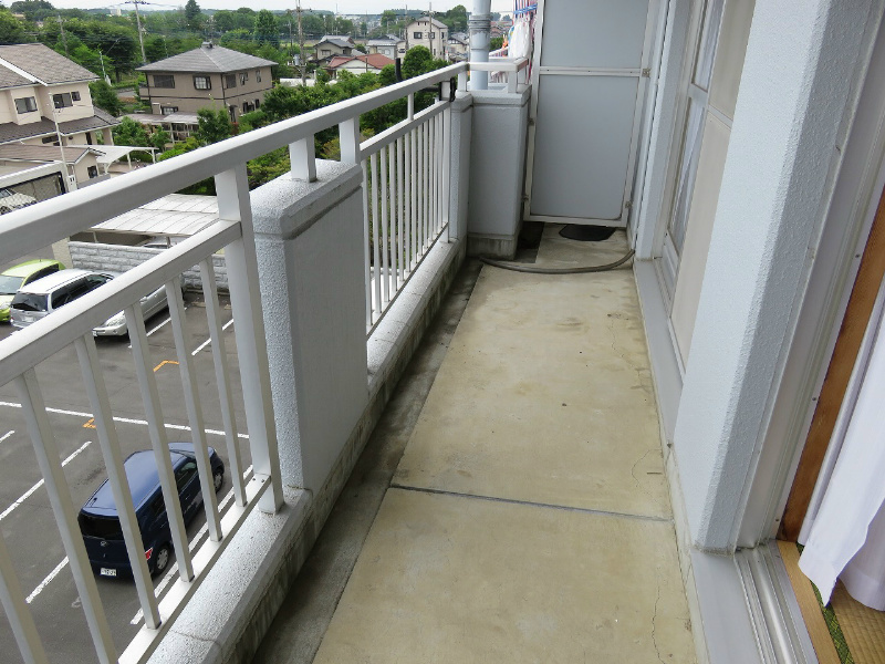 南晒屋コーポ ベランダ