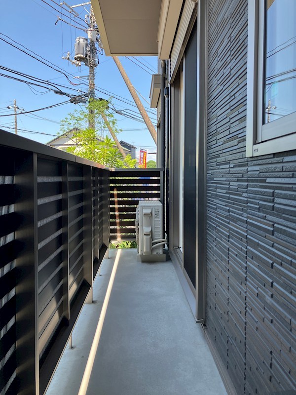 ベトン　アジュール　ひらまつ ベランダ