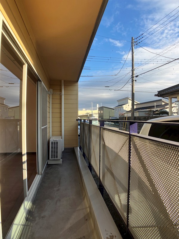 さくらハイツ ベランダ