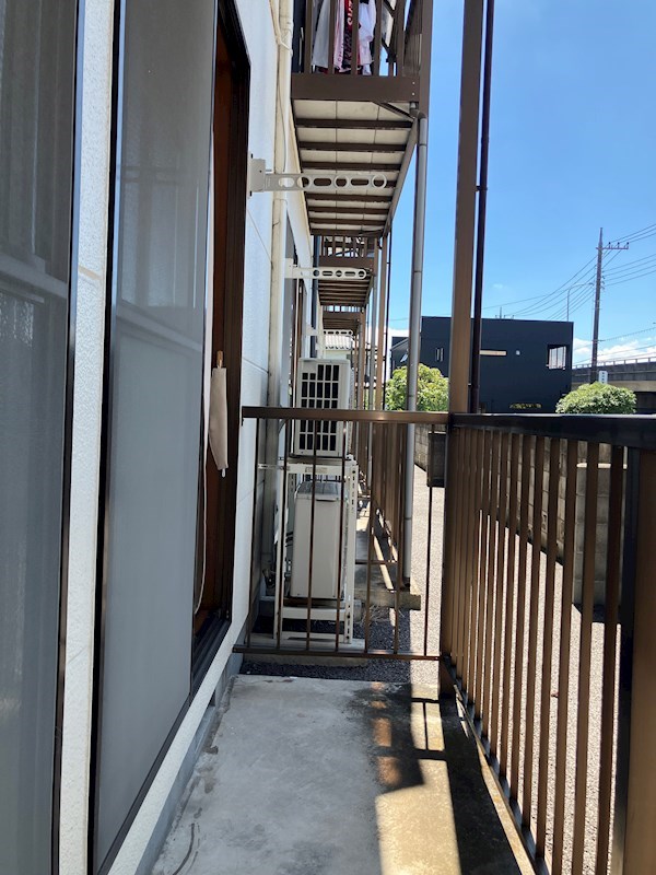 コーポ千代 ベランダ