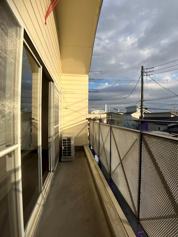 さくらハイツ ベランダ