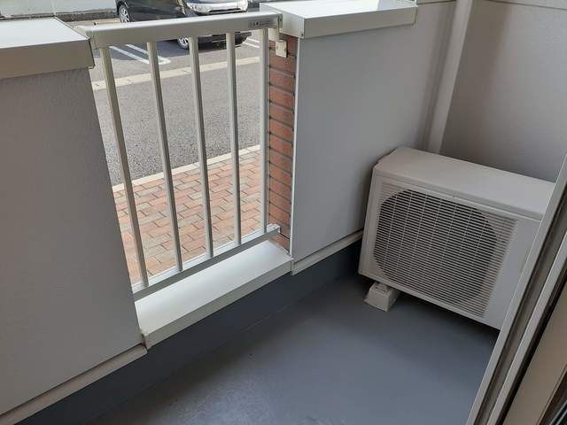 ヴィラ・大堀端Ａ ベランダ