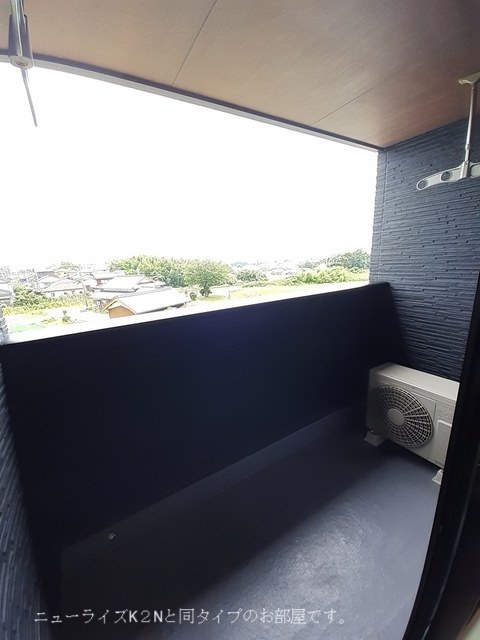 シャン・ド・フルールⅧ ベランダ