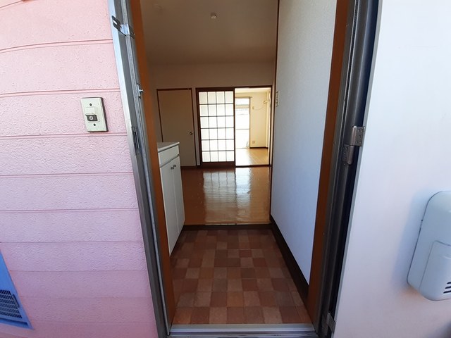 パールハイツＤ 玄関