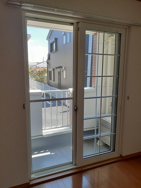 ヴィラ・大堀端Ｂ ベランダ