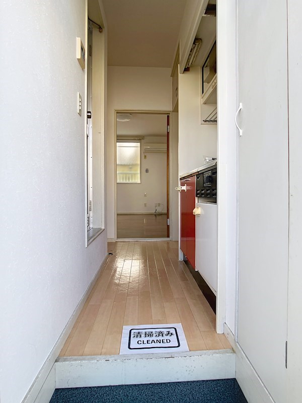 ハイツサン 玄関