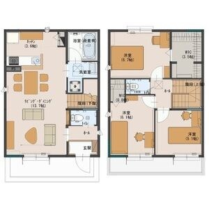 ソルコリーナE棟 間取り