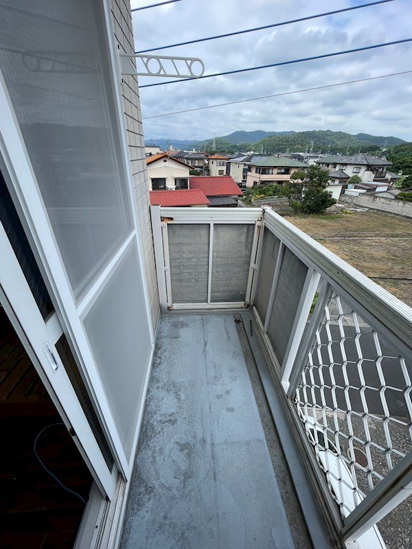 足利第2レジデンス ベランダ
