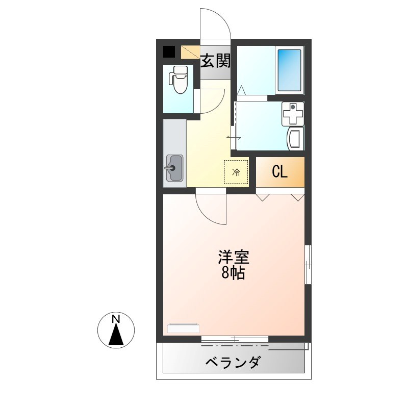 リバティ　C 間取り