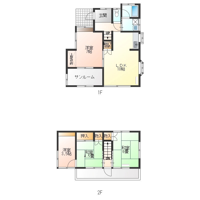 今宮3丁目戸建 間取り