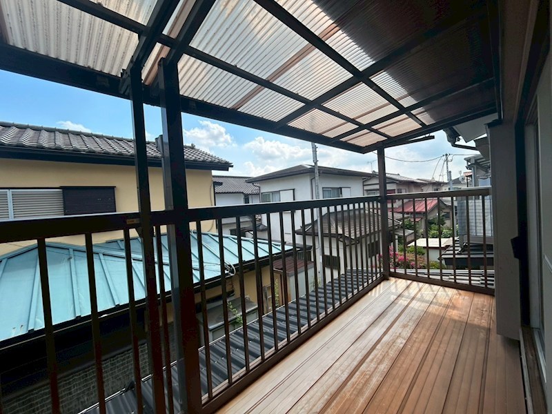 今宮3丁目戸建 ベランダ