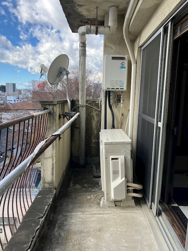 サマリヤマンション ベランダ