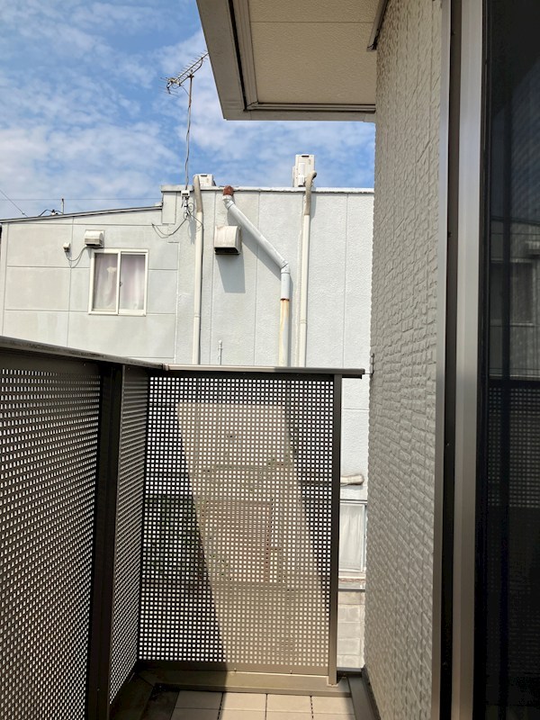 エルメゾン鶴田 ベランダ