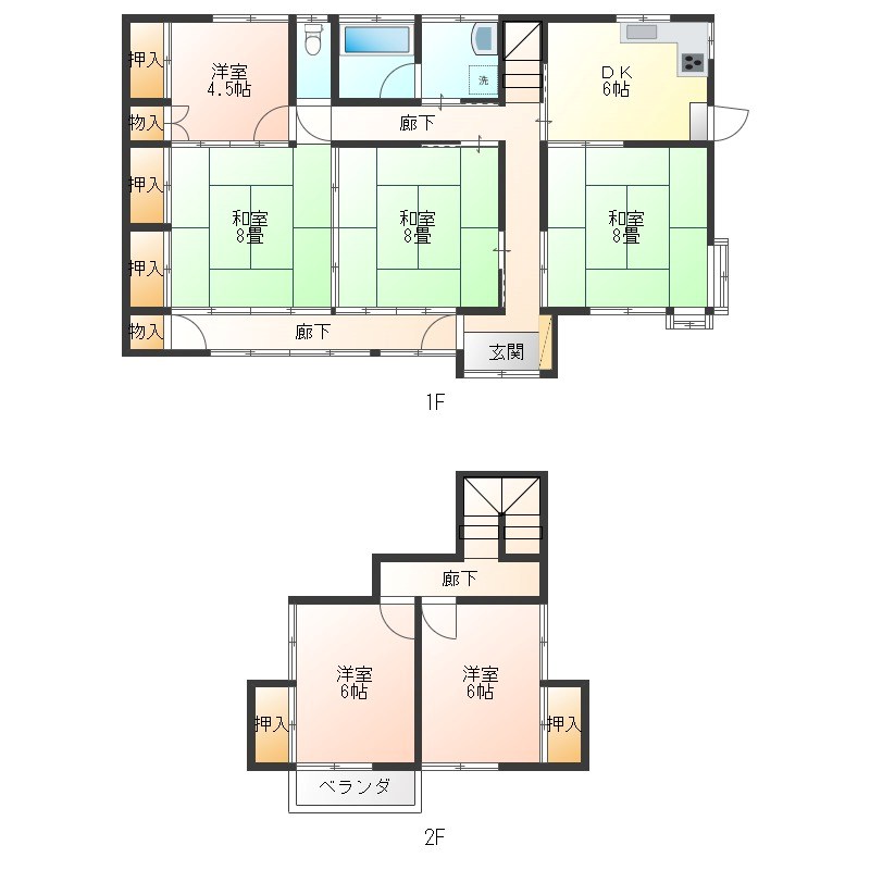 喜沢戸建 間取り