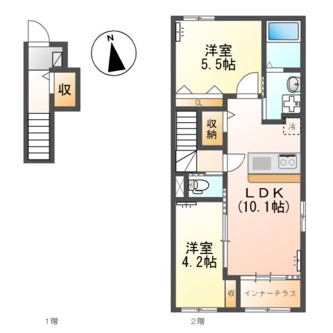 エトワール　タケ 間取り