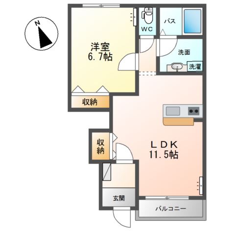 ゼファー・フィール 間取り