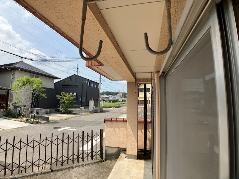 錦ハイツ  ベランダ