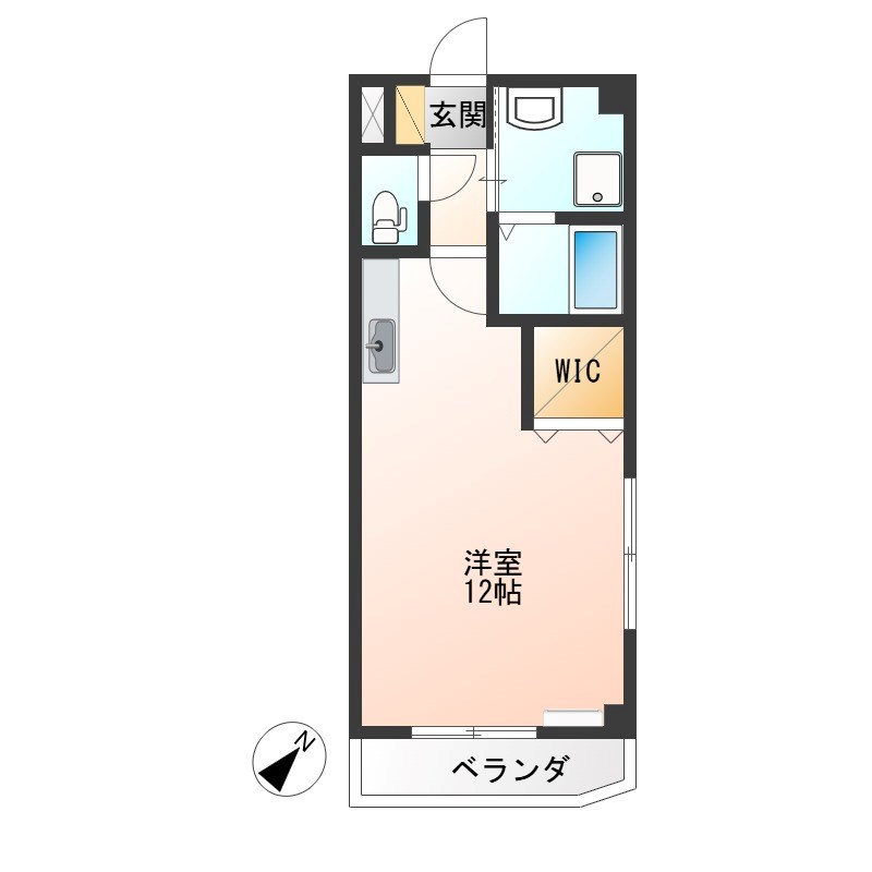 グラン・デ・エルバ 401号室 間取り