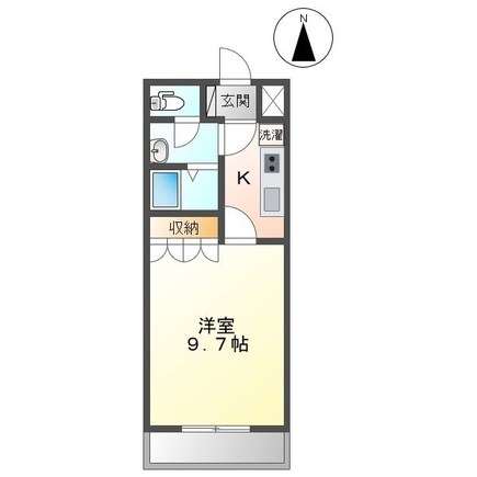 ルミエールM 105号室 間取り