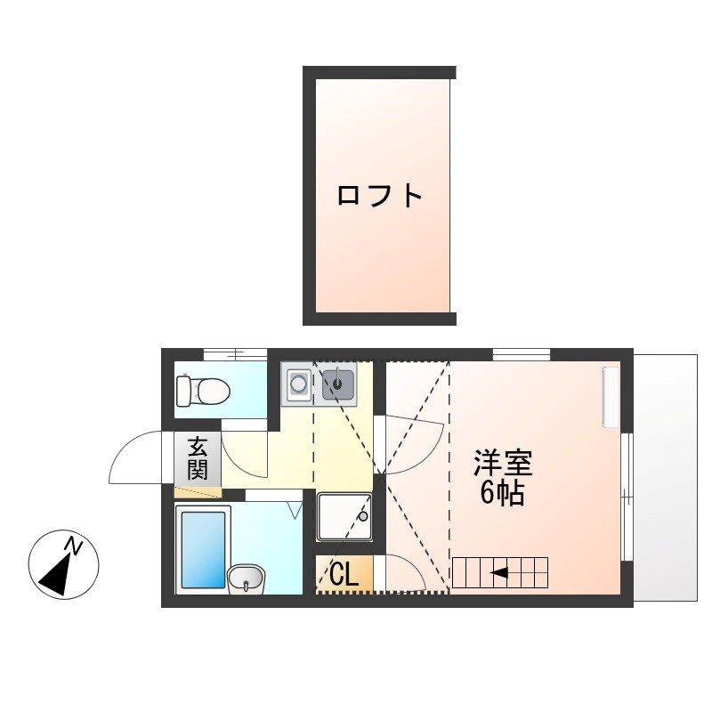 東武宇都宮レジデンス 101号室 間取り