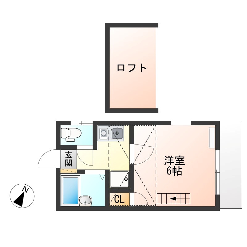 東武宇都宮レジデンス 101号室 間取り