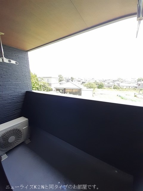 シャン・ド・フルールⅦ ベランダ