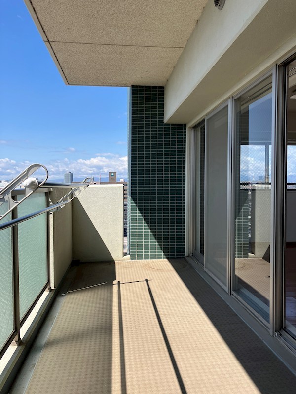 元今泉レジデンス ベランダ