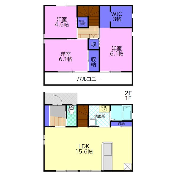 ベルファミーユ10号棟 間取り