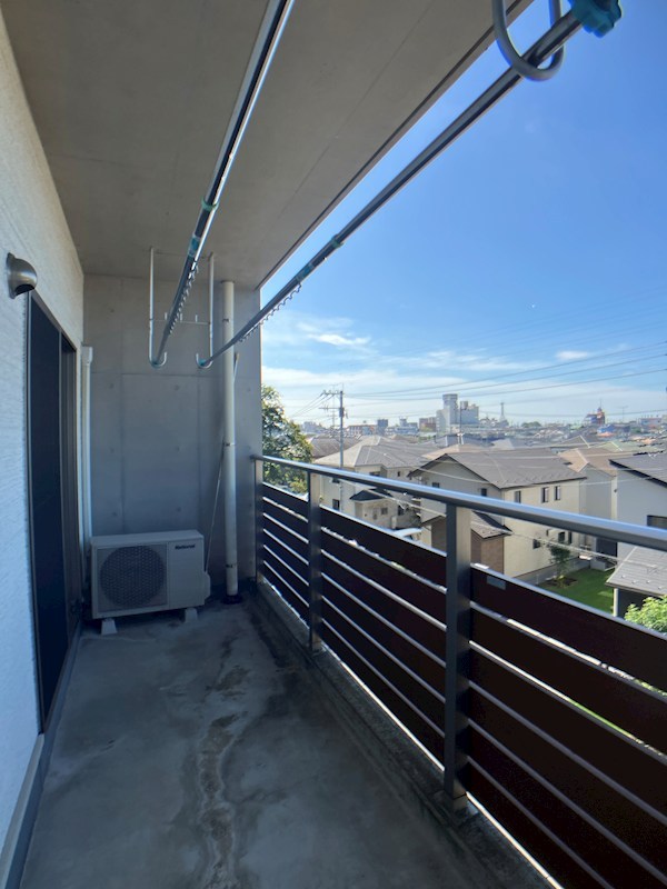 ハーネス戸祭 ベランダ