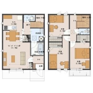 グランクレールⅢ 間取り