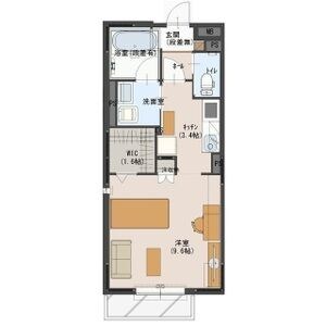 フィカーサイシイⅡ 103号室 間取り