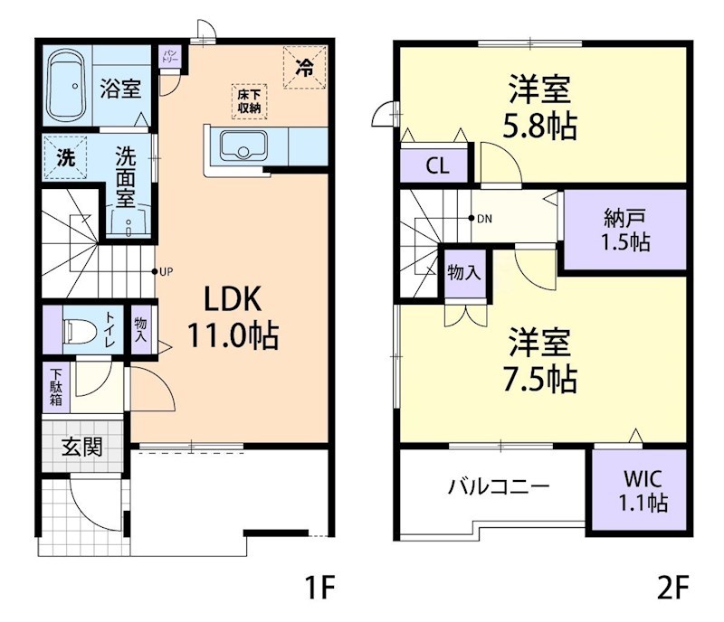 Royal　B 105号室 間取り