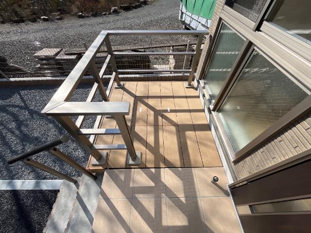 ルナ　ハウス ベランダ