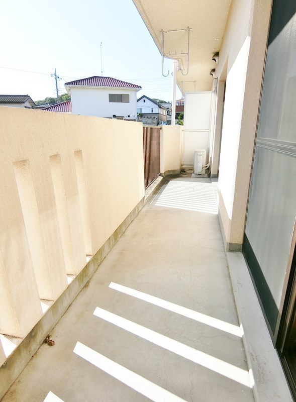 サンツヤマモトC ベランダ