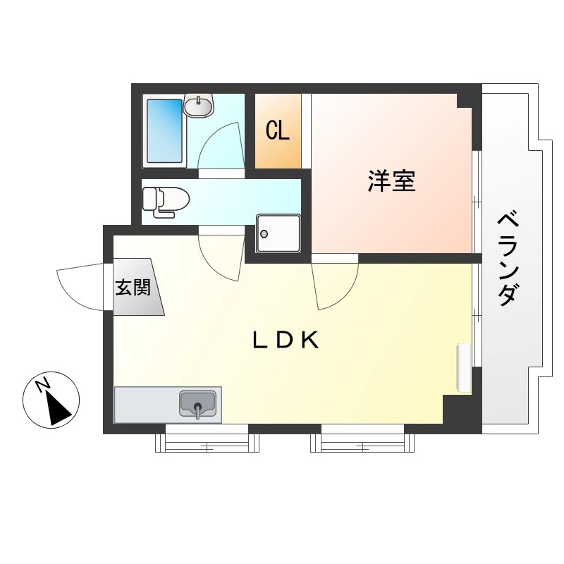 利久マンション 間取り