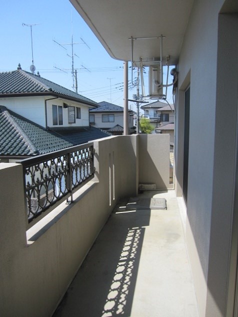 ユーミーしらさぎB ベランダ
