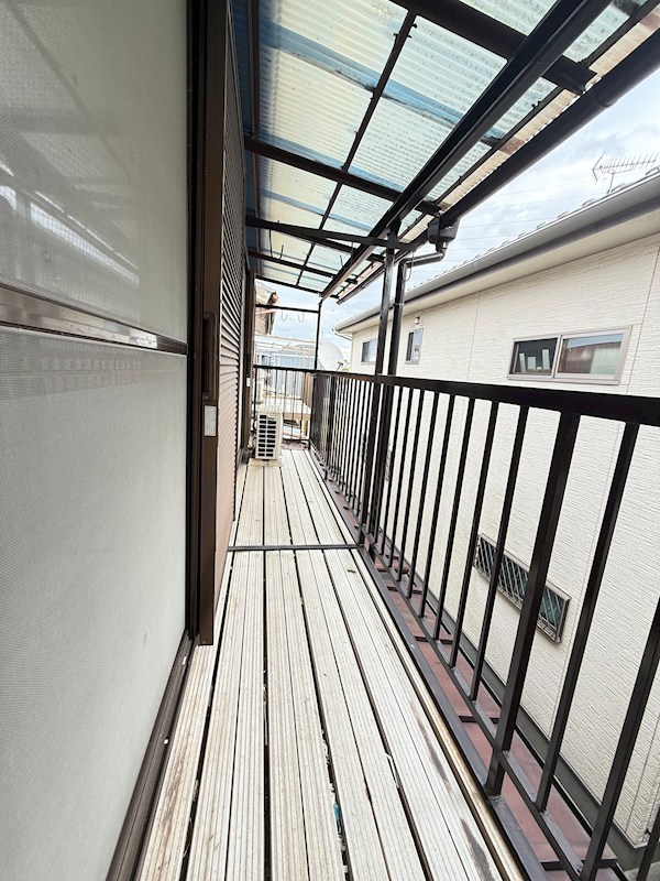 栗橋東貸家Ⅴ ベランダ