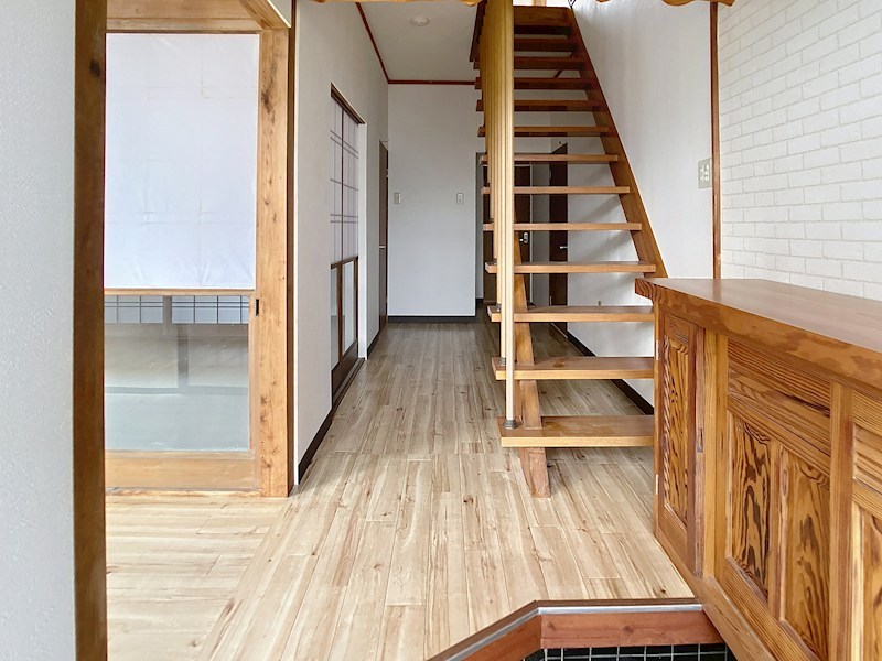 筑西貸家１ 玄関