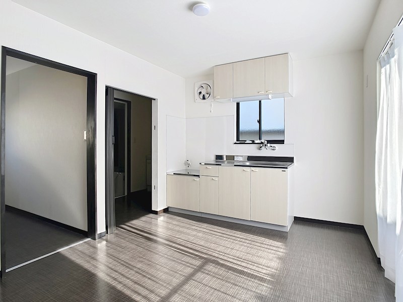 石橋平屋貸家16号棟　連棟 キッチン