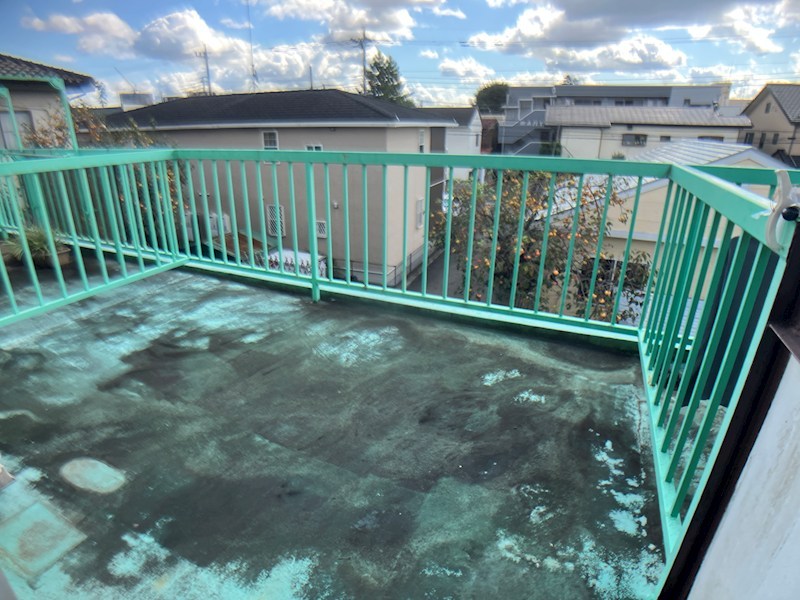 みつるハイツ ベランダ