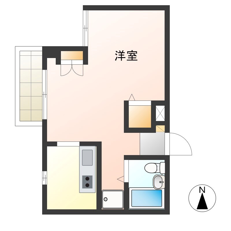 エメラルドガーデン小山 間取り図