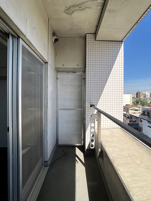 久保井マンション ベランダ