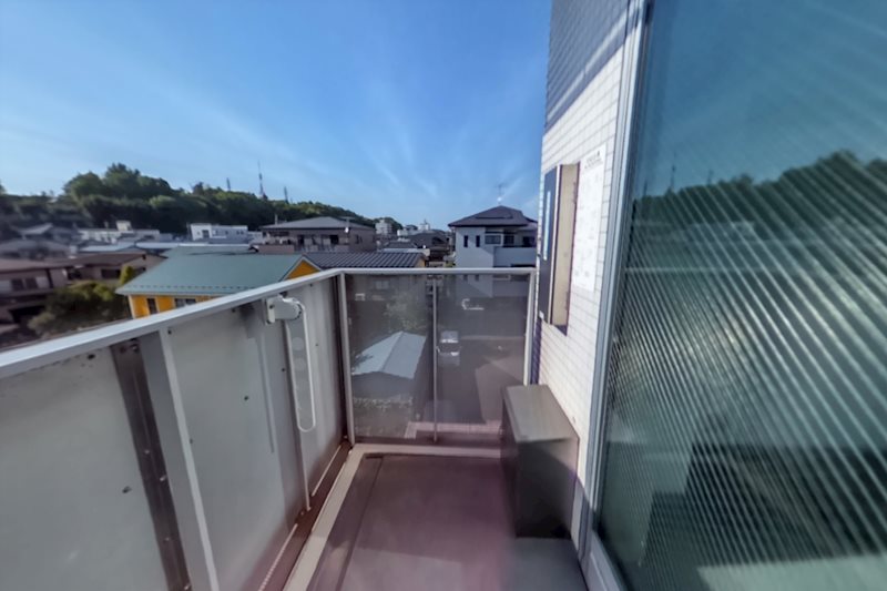 久保井マンション ベランダ
